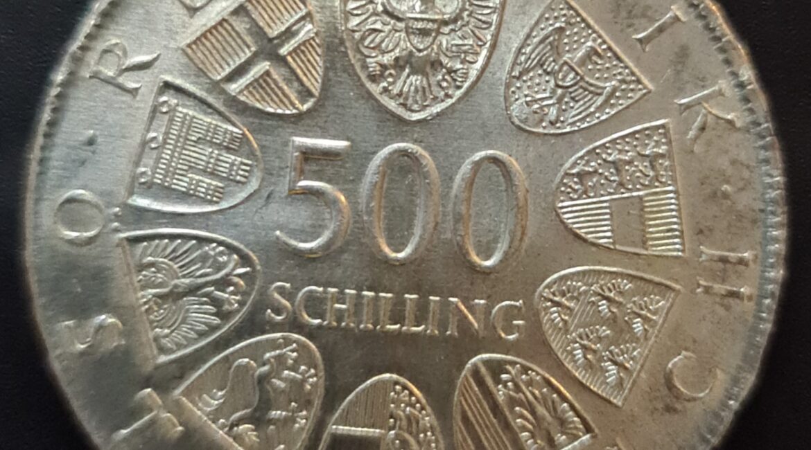 500 Schilling Münzen Österreich